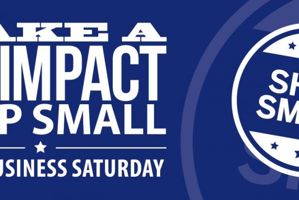shop small business saturday banner